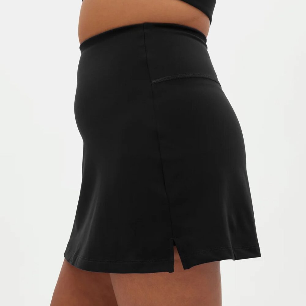Girlfriend Collective High Rise Sport Skort in Black‎ Size XS NWT - Picture 3 of 11